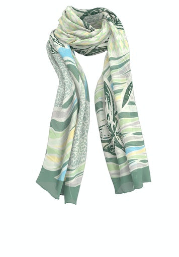 Sjaals groen Bianca