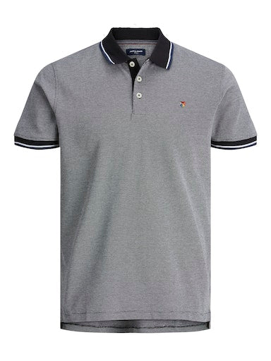 Polo's korte mouw grijs JACK & JONES PLUS