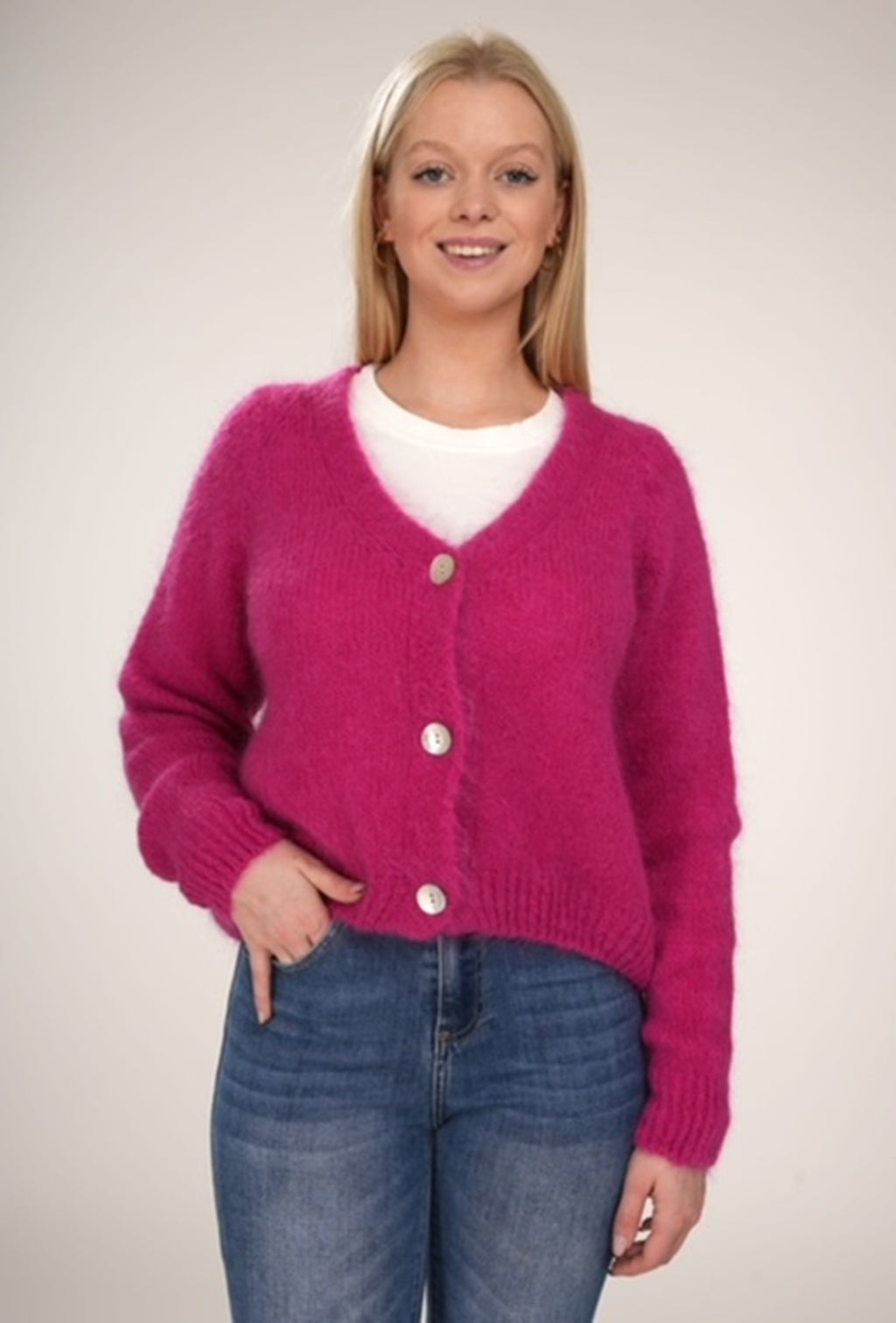 Cardigans roze BLACK ROSE