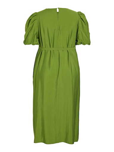 Jurken korte mouw groen EVOKED VILA