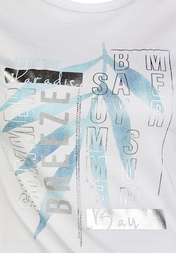 T-shirts korte mouw wit Rabe