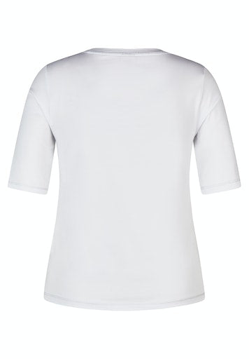 T-shirts korte mouw wit Rabe