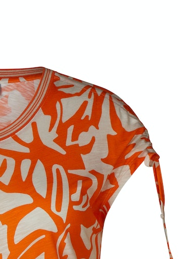 T-shirts korte mouw oranje Rabe