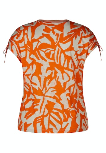 T-shirts korte mouw oranje Rabe