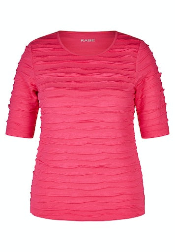 T-shirts korte mouw roze Rabe