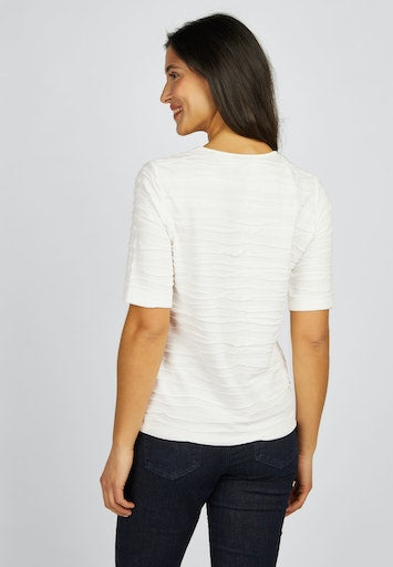 T-shirts korte mouw wit Rabe