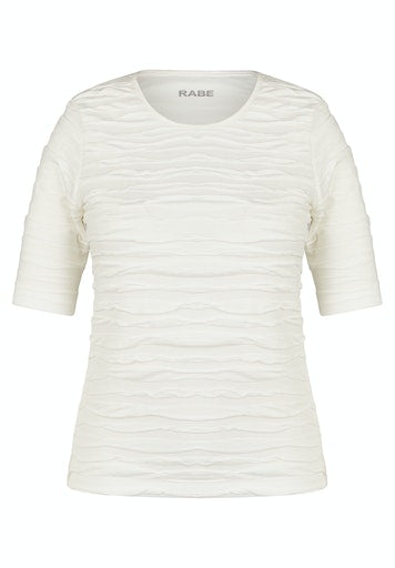 T-shirts korte mouw wit Rabe