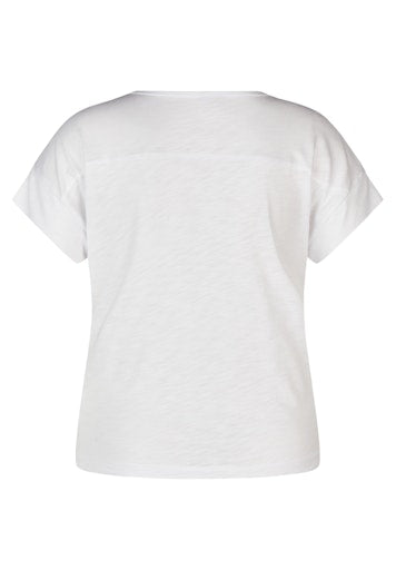 T-shirts korte mouw wit Rabe