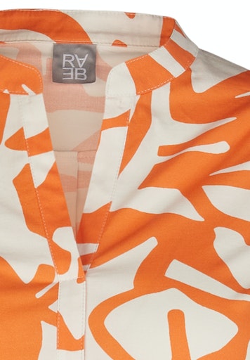 Jurken lange mouw oranje Rabe