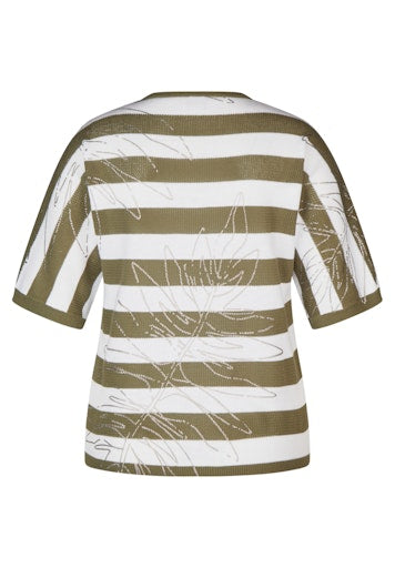 T-shirts korte mouw groen Rabe