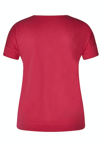 T-shirts korte mouw roze Rabe