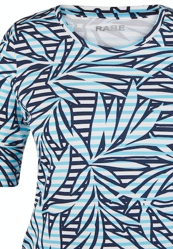 T-shirts korte mouw blauw Rabe