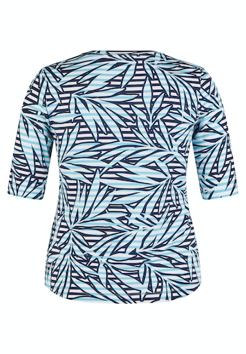 T-shirts korte mouw blauw Rabe