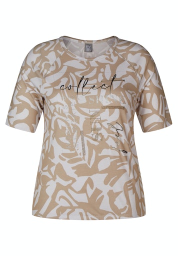 T-shirts korte mouw beige Rabe