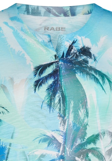 T-shirts korte mouw blauw Rabe