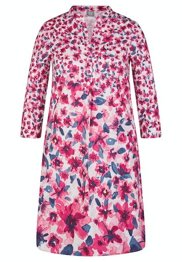 Jurken lange mouw roze Rabe