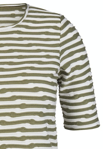T-shirts korte mouw groen Rabe