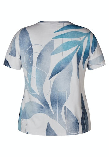 T-shirts korte mouw blauw Rabe