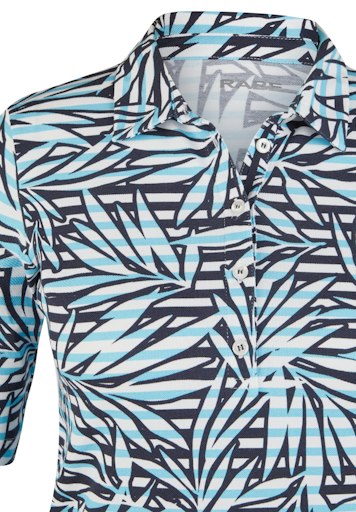 T-shirts korte mouw blauw Rabe