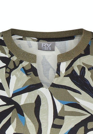 T-shirts korte mouw groen Rabe