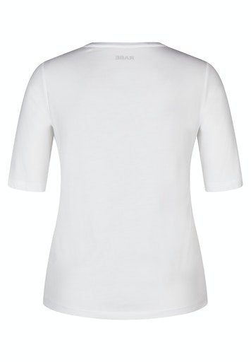 T-shirts korte mouw wit Rabe
