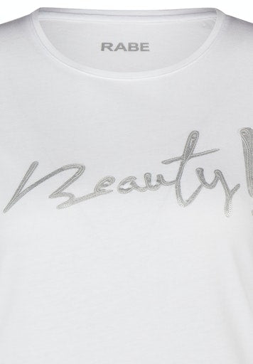 T-shirts korte mouw wit Rabe
