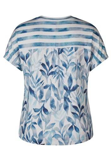 T-shirts korte mouw blauw Rabe