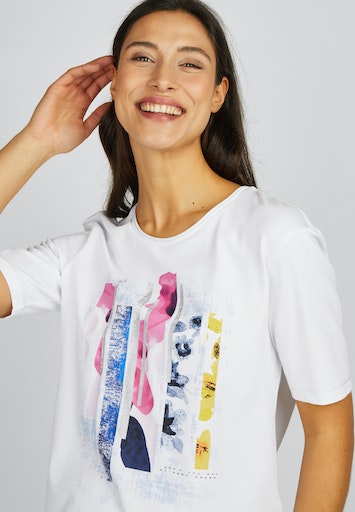 T-shirts korte mouw wit Rabe