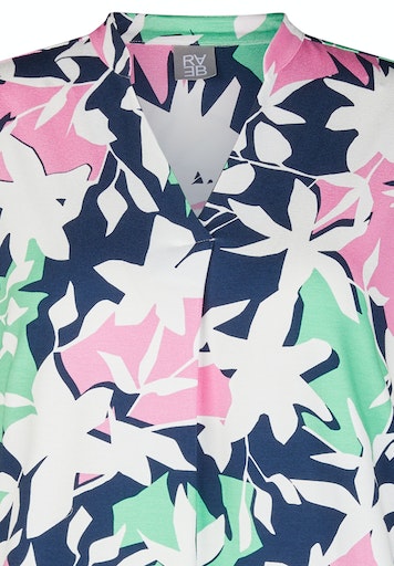 Jurken korte mouw multicolor Rabe