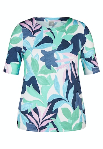 T-shirts korte mouw blauw Rabe