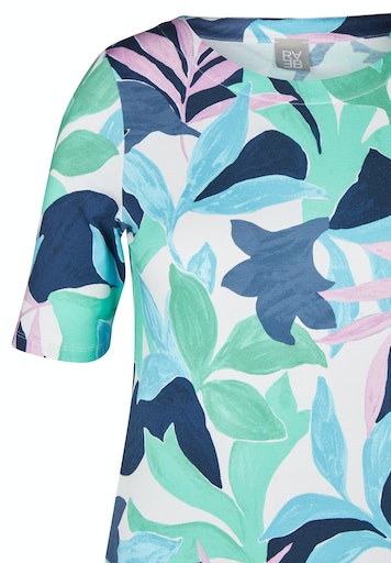 T-shirts korte mouw blauw Rabe