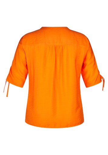 Blouses korte mouw oranje Rabe