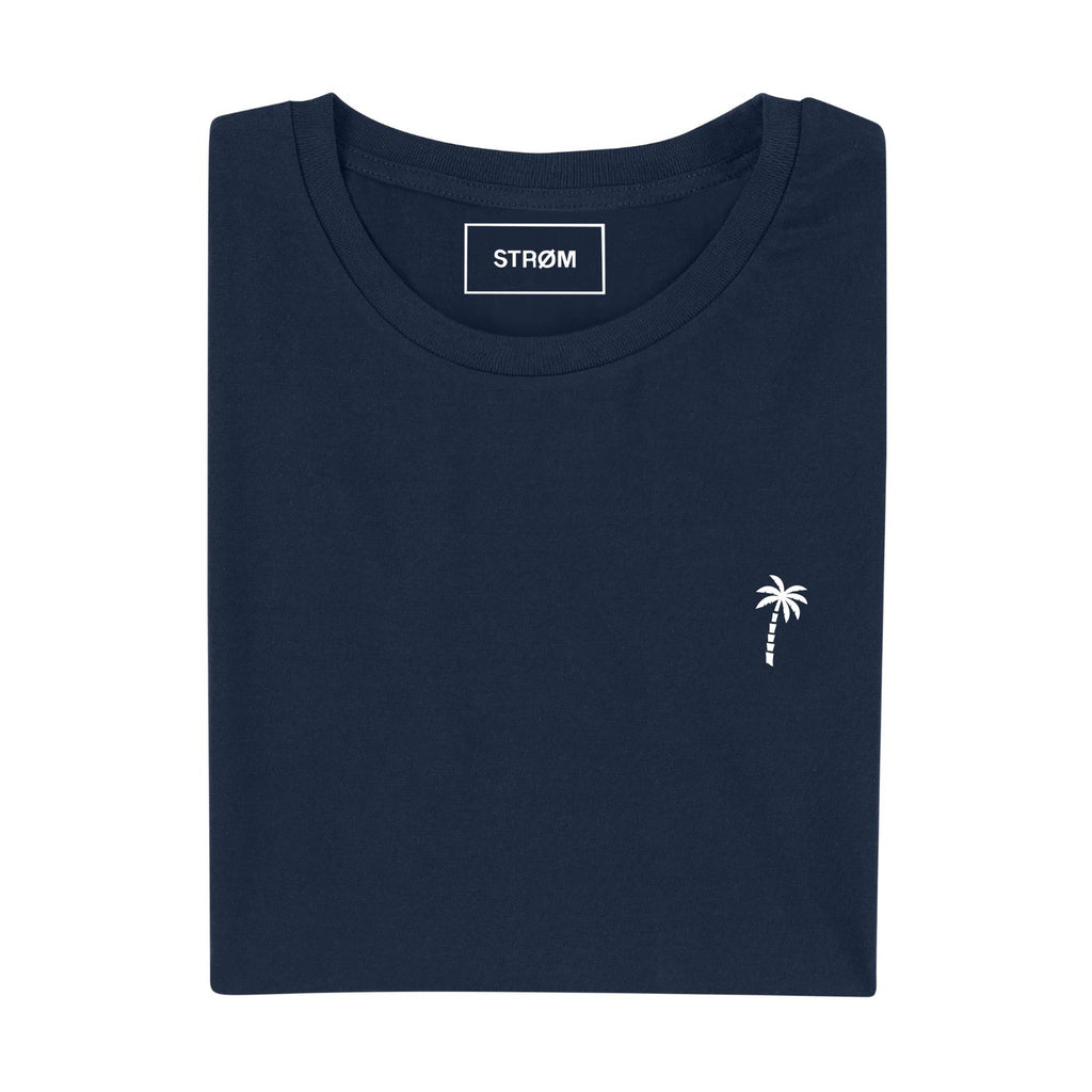 T-shirts korte mouw navy STRØM